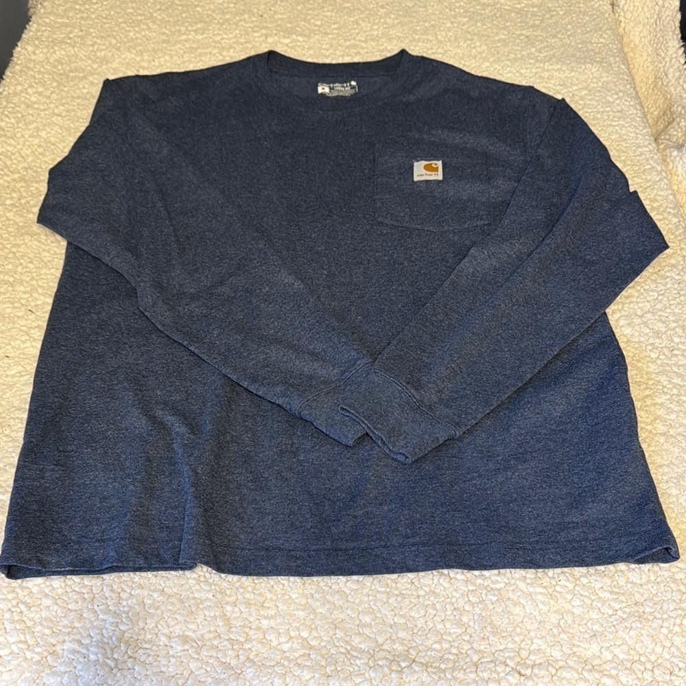 Carhartt Blue Loose Fit Tee